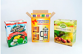 Коробки для продуктов питания
